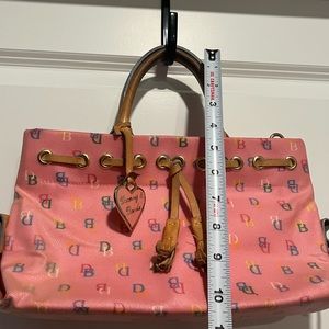 Dooney and Bourke pink y2k monogram purse